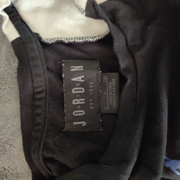 Nike Air Jordan 11 shirt Air Jordan 1 1 Legacy "72-10" Men's T-Shirt Black-White - Picture 4 of 7